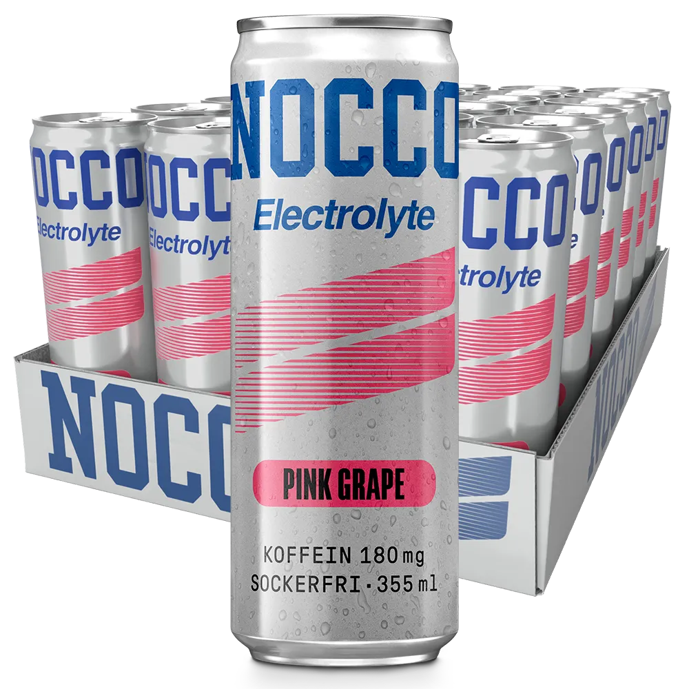 Nocco Electrolyte Pink Grape 33cl x 24st