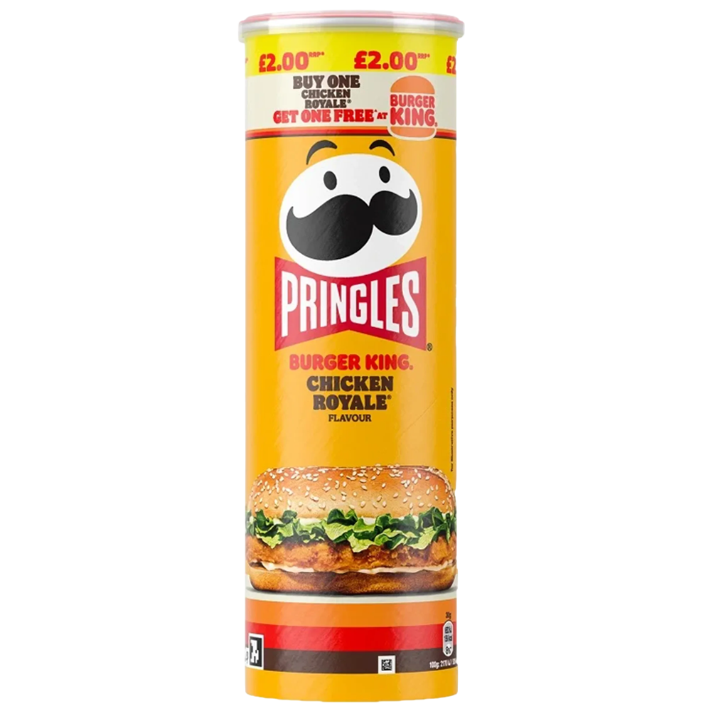 Pringles Burger King Chicken Royal 165g
