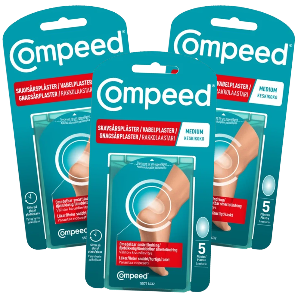 3st - Compeed Skavsårsplåster 5-pack