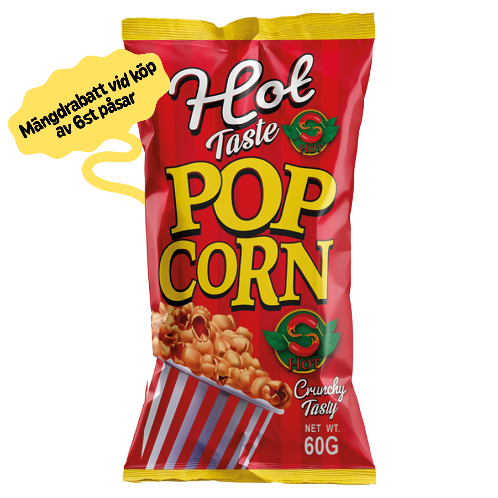 Popcorn Hot 60g