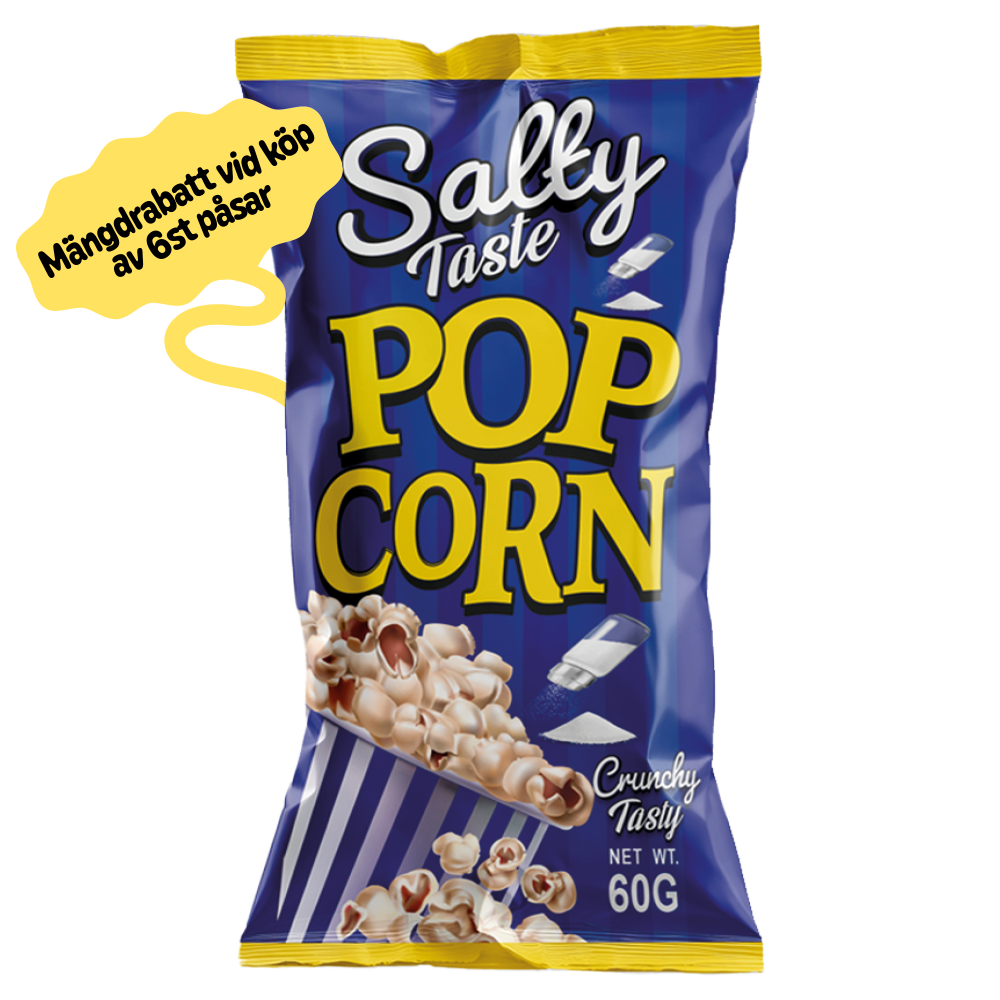 Popcorn Salty 60g