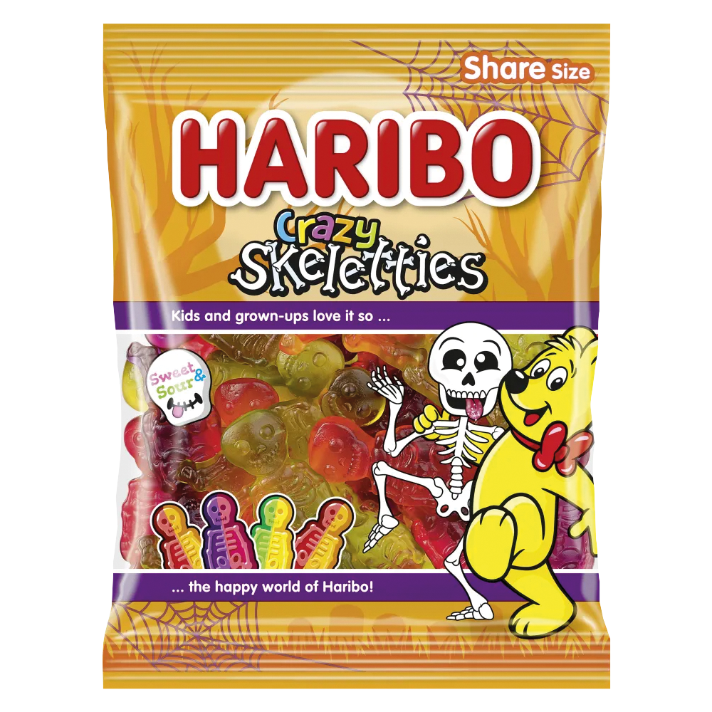 Haribo Crazy Skeletties 160g