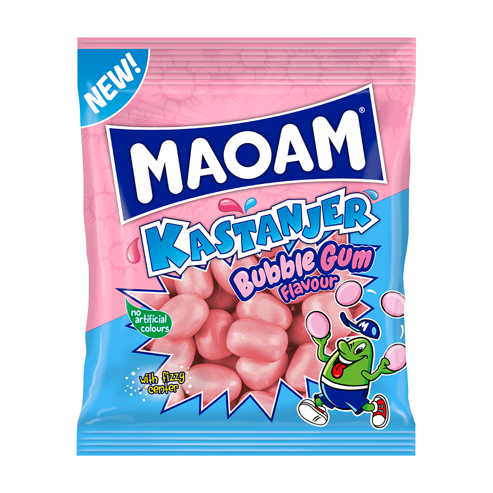 Maoam Kastanjer Bubblegum 120g