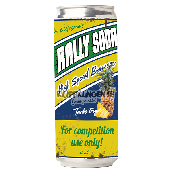 Rally Soda Turbo Tropic 33cl