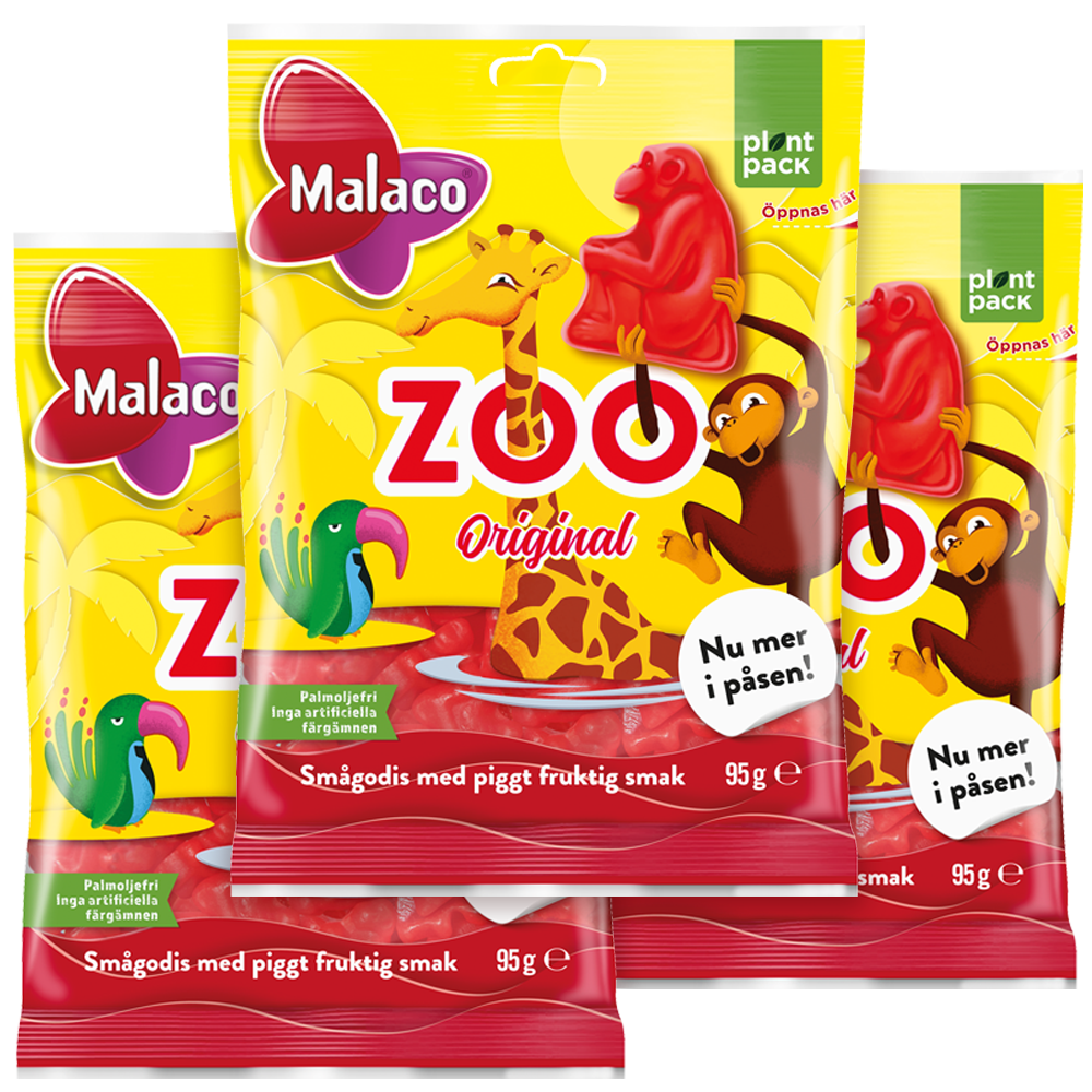 3st - Malaco Zoo 95g
