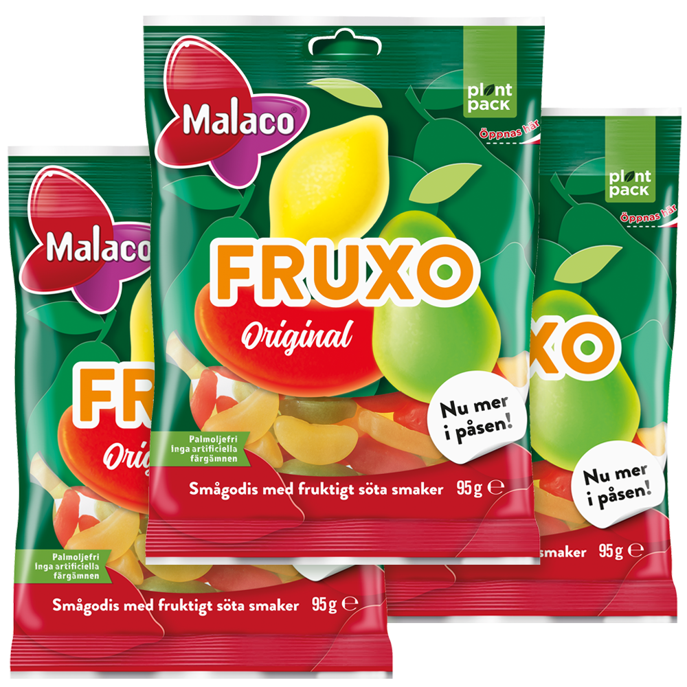 3st - Malaco Fruxo 95g