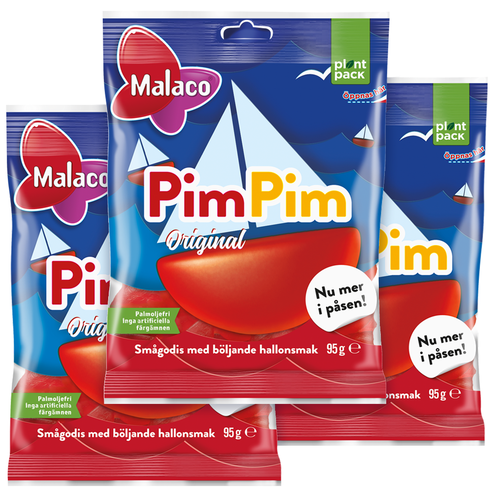 3st - Malaco PimPim 95g