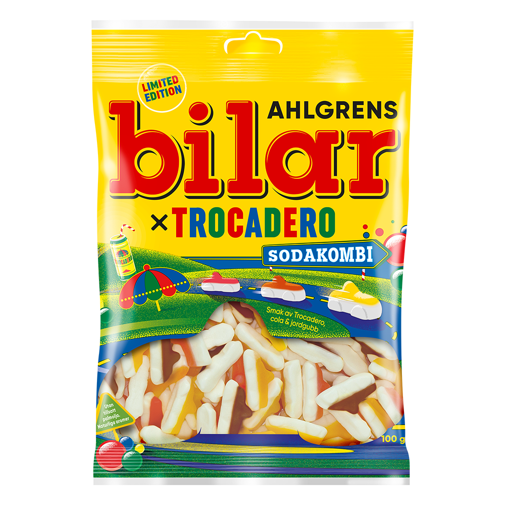 Ahlgrens Bilar Trocadero 100g