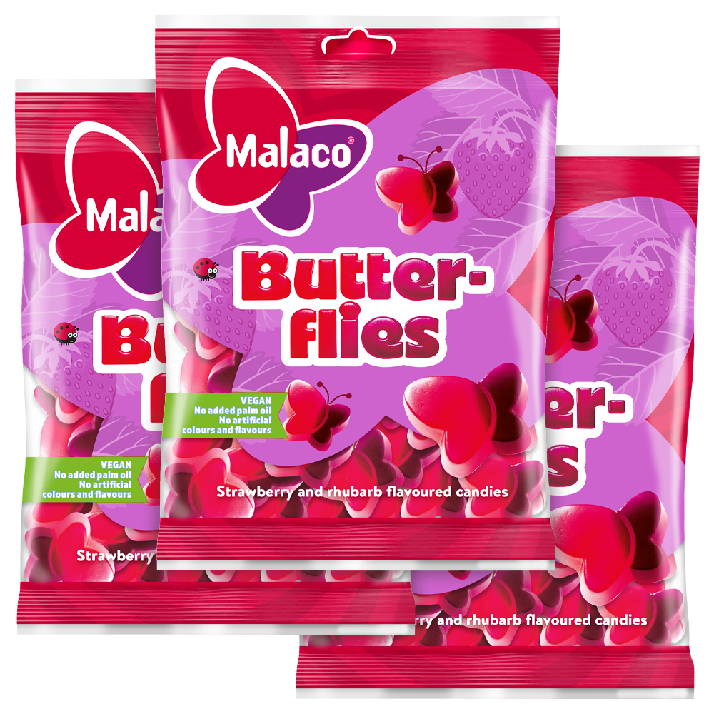 3st - Malaco butterflies 95g