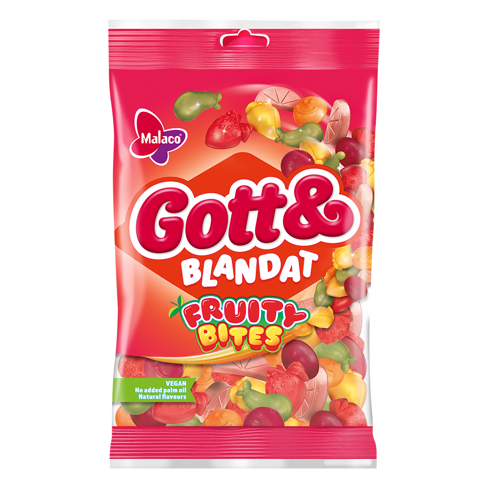Gott & Blandat Fruity Bites 130g