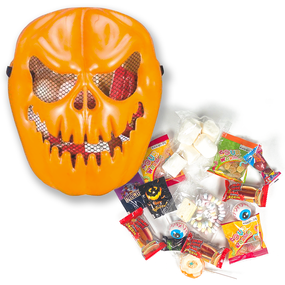 Halloween Candy Mask Orange 175g