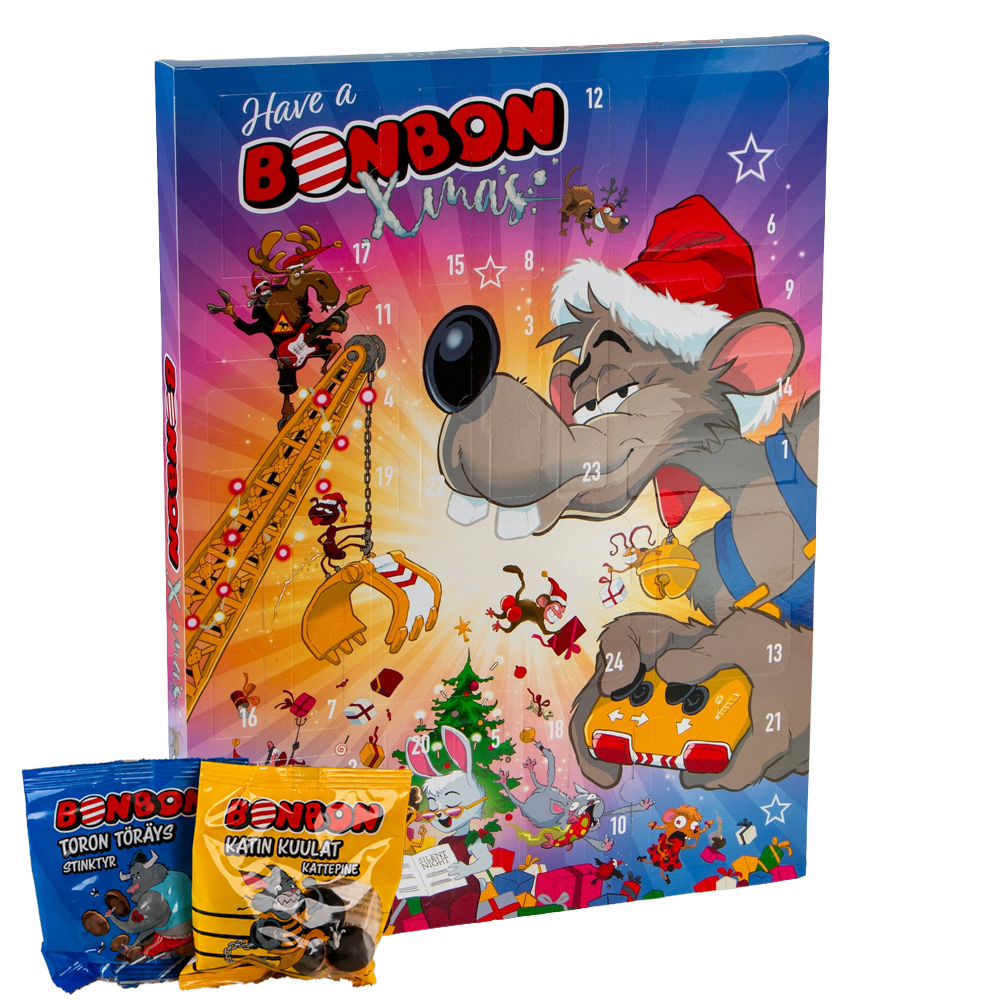 BonBon Godis Kalender 390g