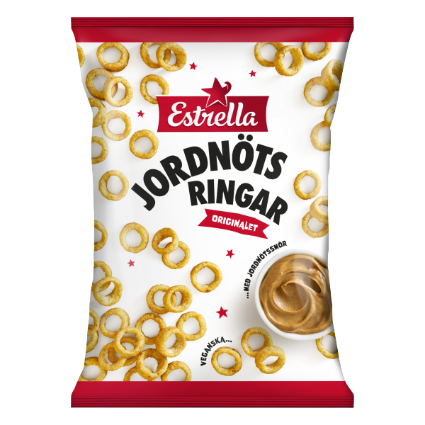 JORDNÖTSRINGAR 175G