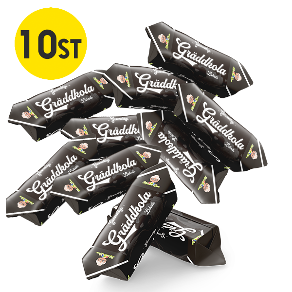 10st - Mormor Lisas Gräddkola Lakrits12g