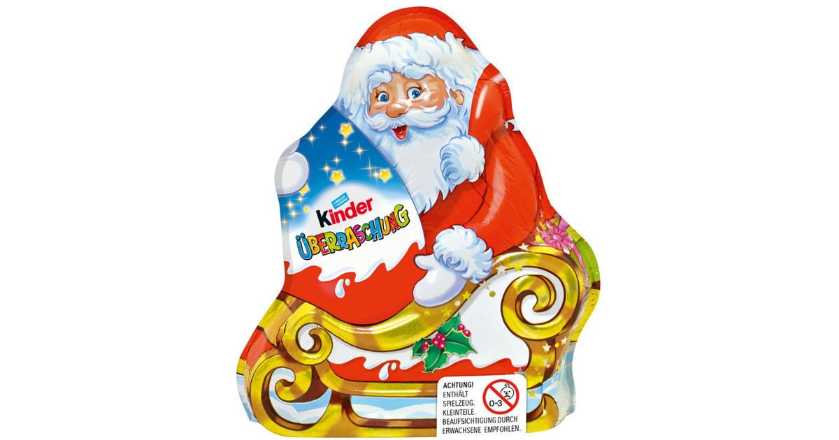 Kinder Santa med Kinderägg 75g