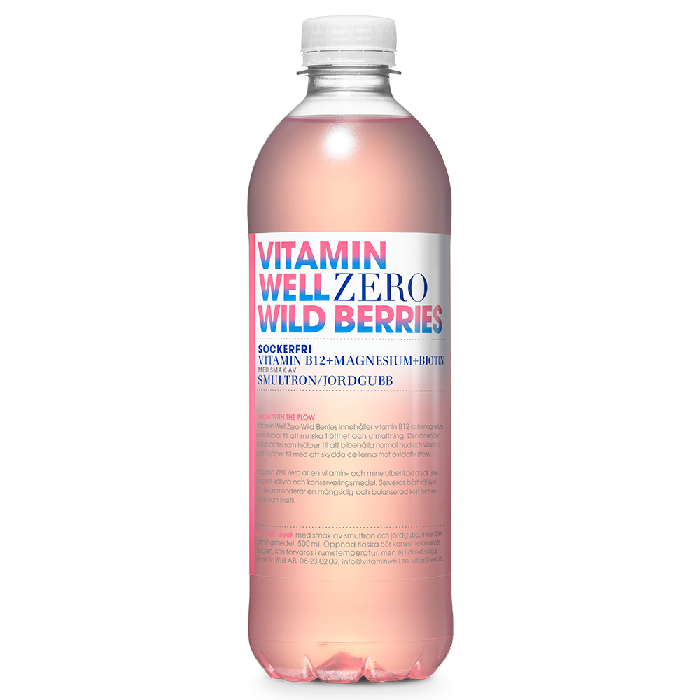 Vitamin Well Zero Wild Berries 50cl