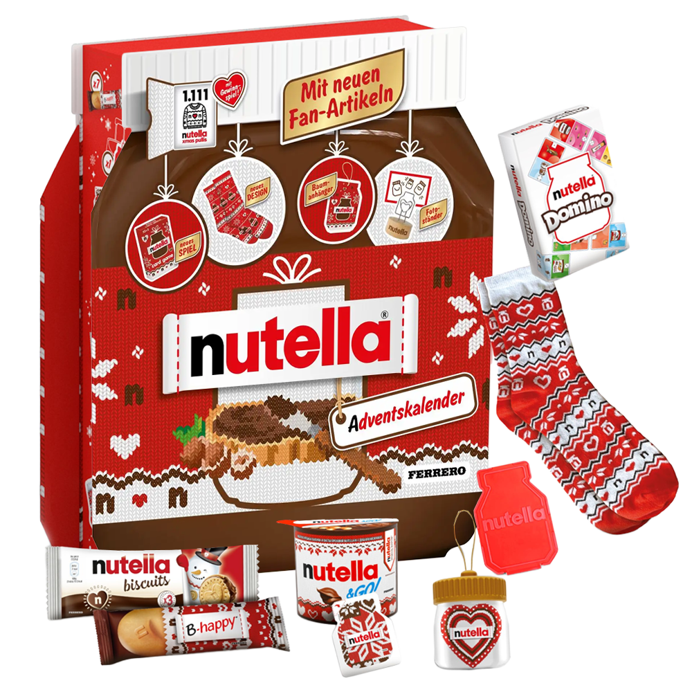 Nutella Adventskalender 528G