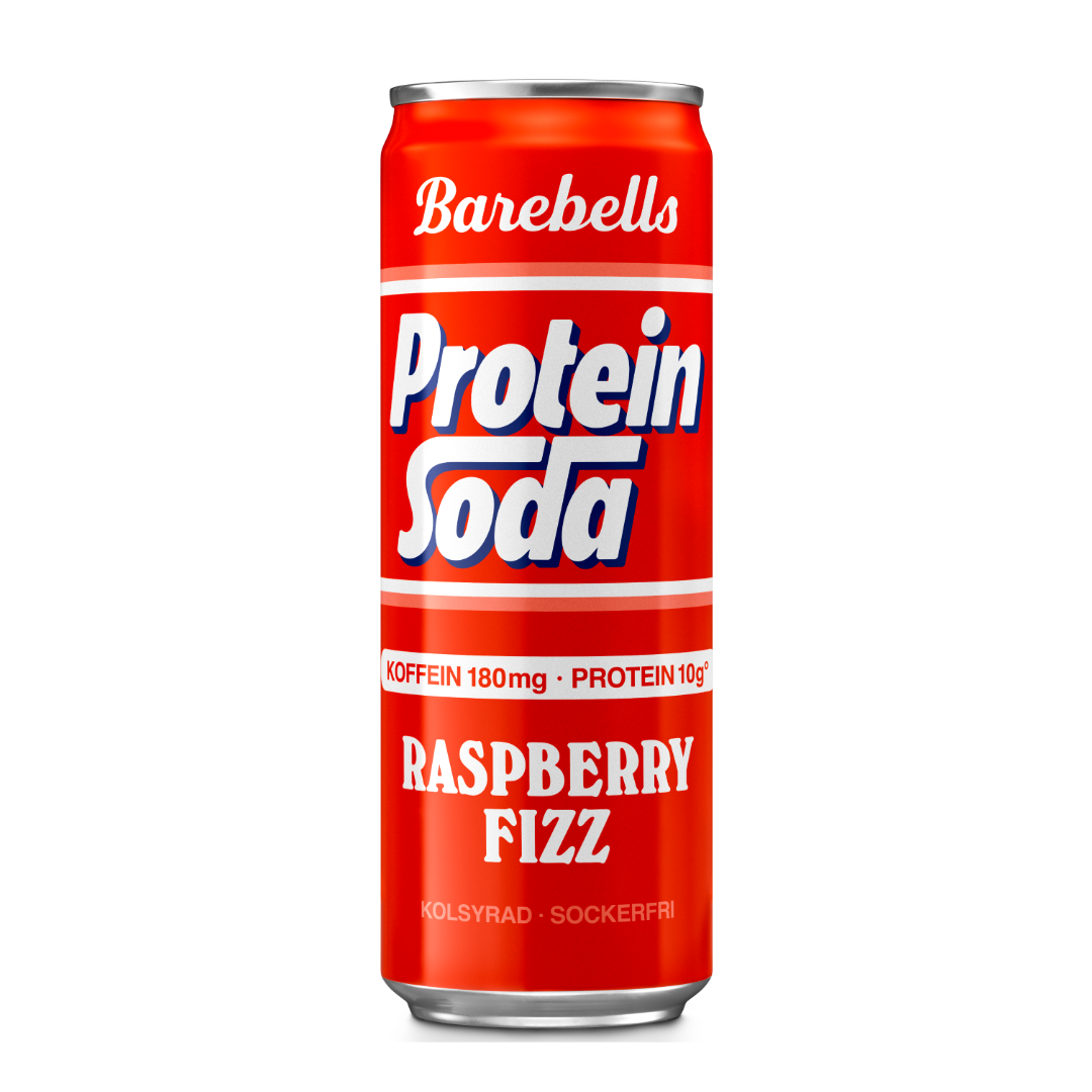 Barebells Protein Soda Raspberry Fizz