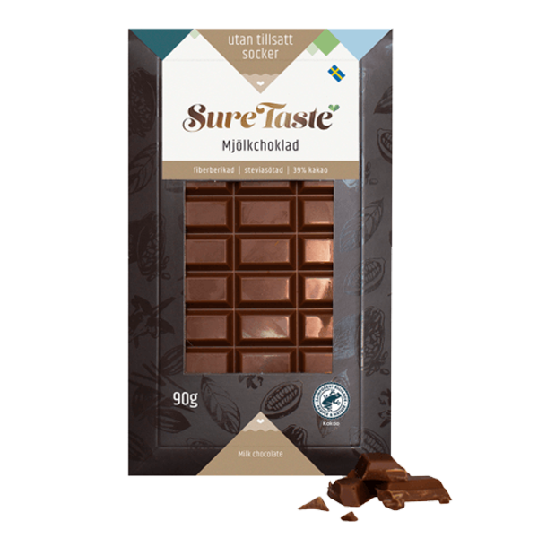 Sure Taste Chokladkaka Mjölkchoklad 90g