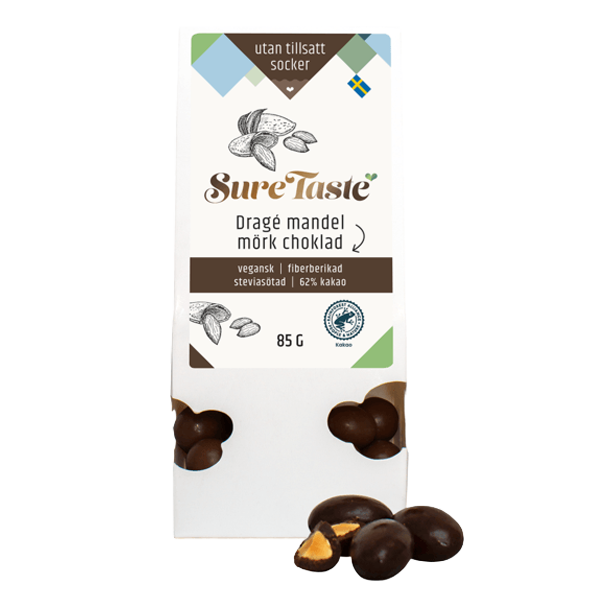 Drage Mandel Mörk Choklad 85g