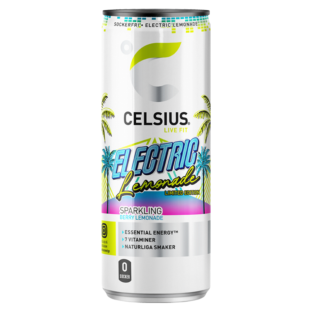 Celsius Electric Lemonade 355ml