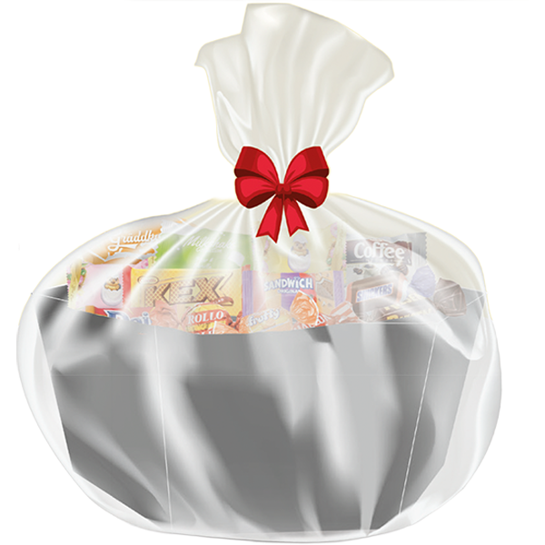 Kartongkorg Godisblandning Kvalite 3kg