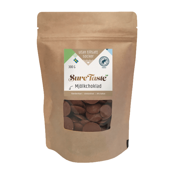 Chokladpellets Mjölkchoklad 300g