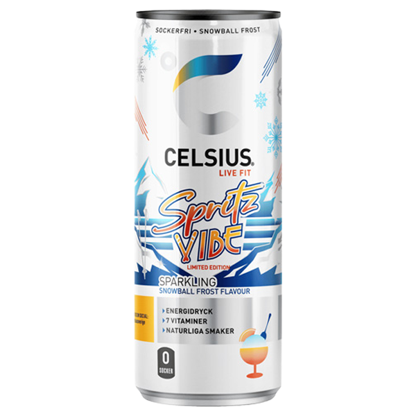 Celsius Spritz Vibe 355ml