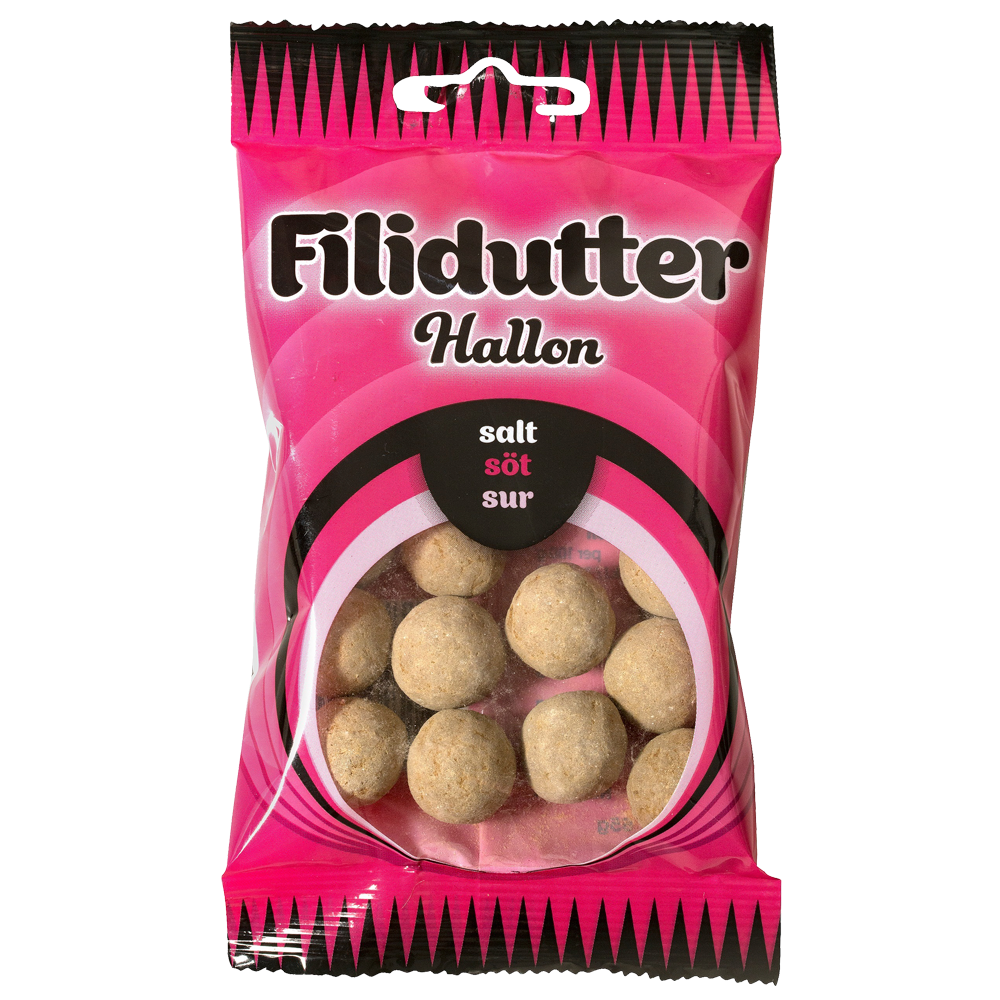 Filidutter Hallon 65g
