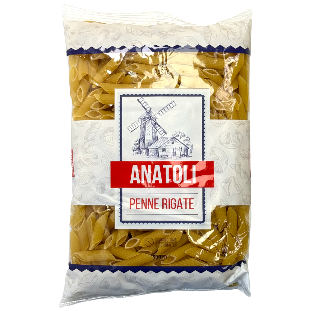 Antoli Penne Rigate Durumvete Pasta 500g
