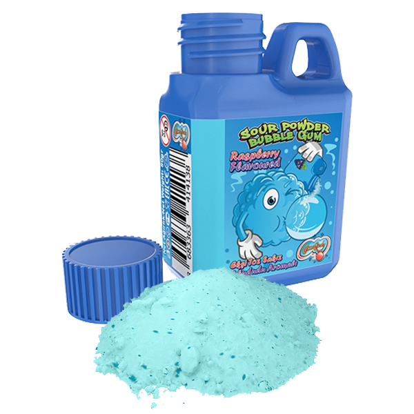 Sour Powder Bubble Gum 50g