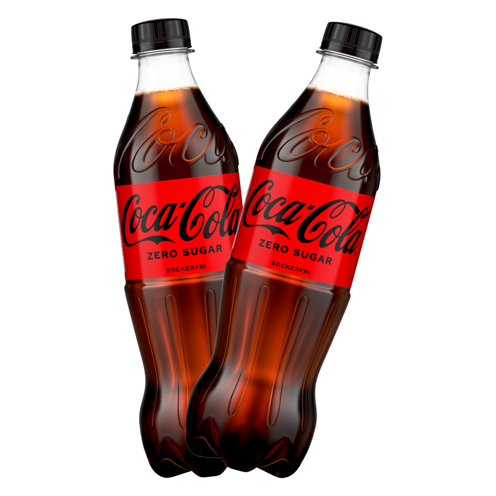 2st - Coca Cola Zero 50cl