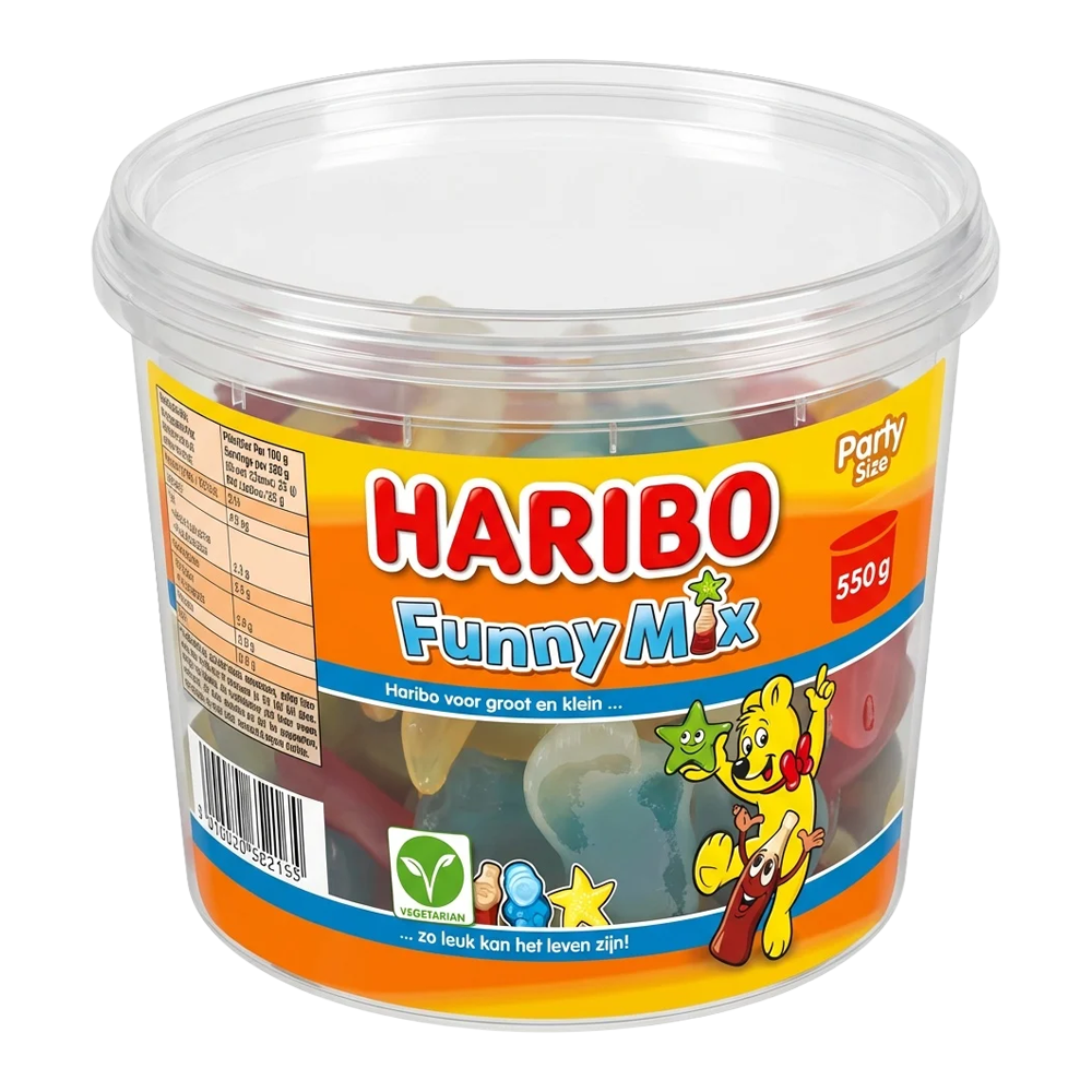 Haribo Funny Mix 550g