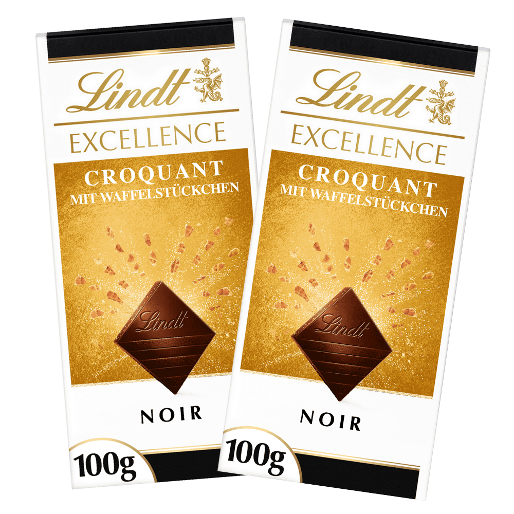 2st - Lindt Excellence Wafer 100g