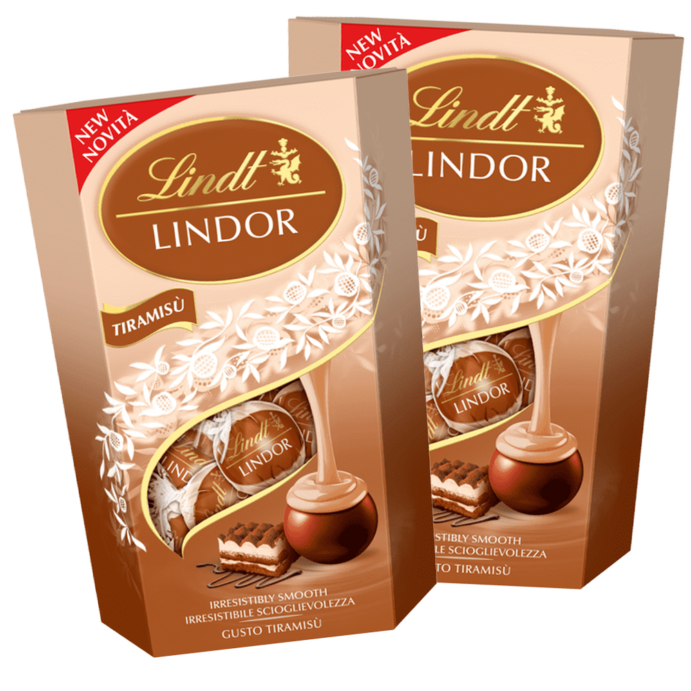 2st - Lindt Lindor Tiramisu Cornet 200g