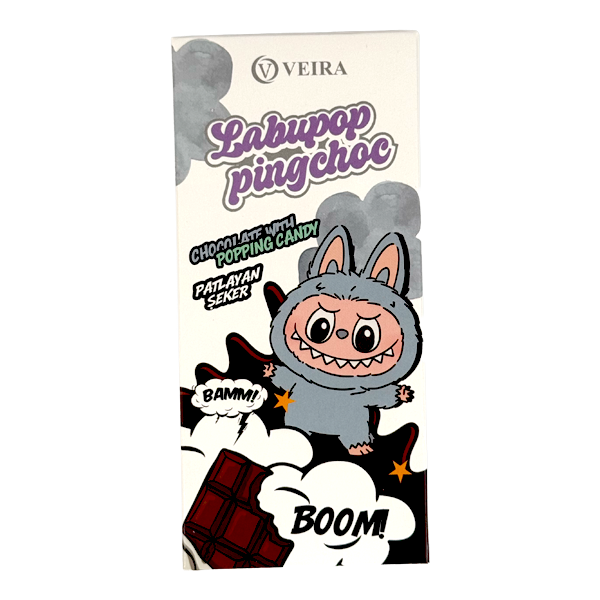 Labupop Chocolate Poping Candy 100g