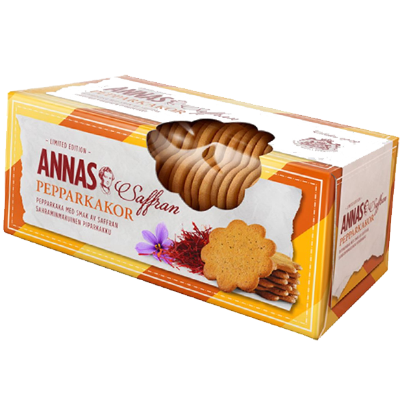 Annas Pepparkakor Saffran 150g