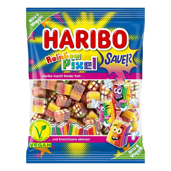 Haribo Rainbow Pixel Vegan 160g
