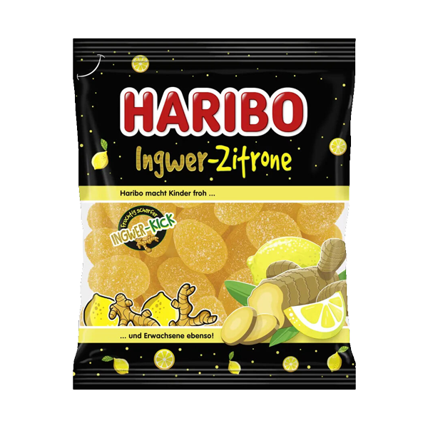 Haribo Ingwer Zitrone 160g