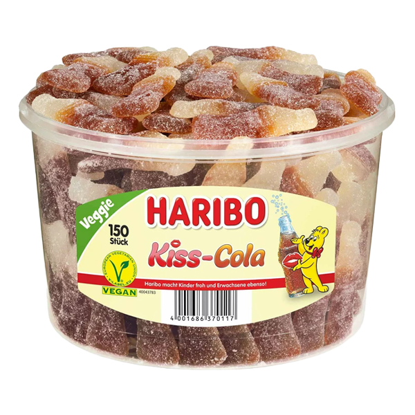 Haribo Kiss Cola 150st