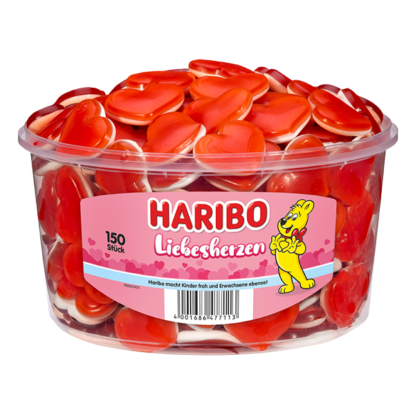 Haribo Liebesherzen 150st