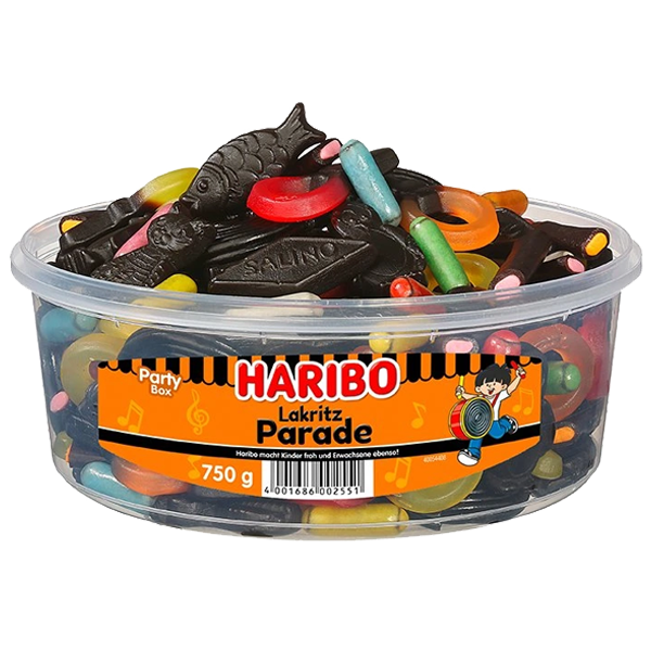 Haribo Lakritz Parade 750G