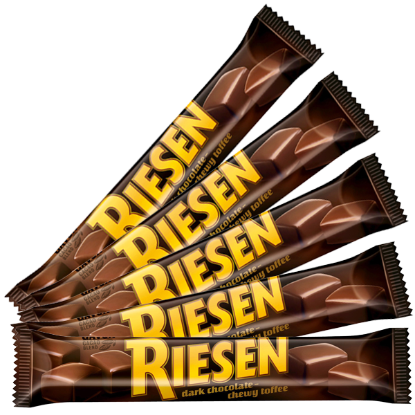 5st - Riesen Chokladkola 45g