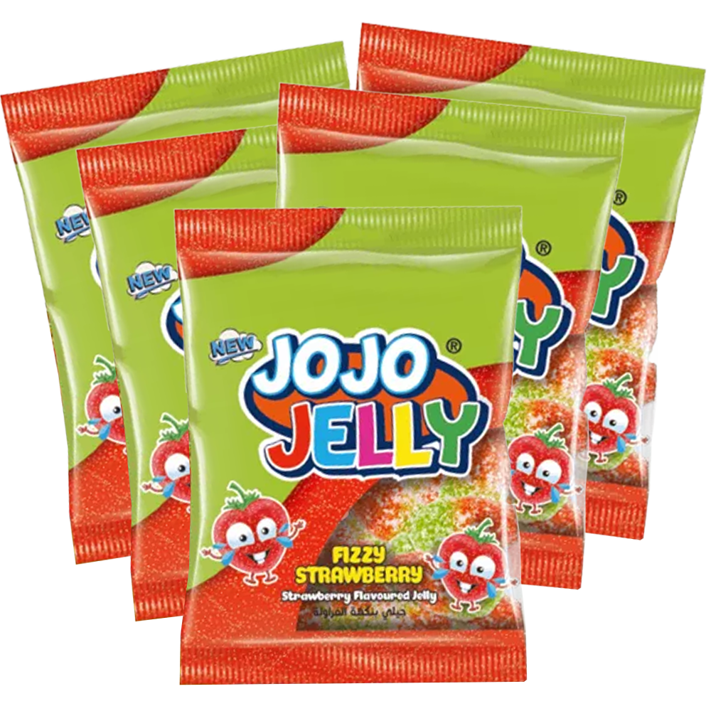 5st - Jelly Fizzy Strawberry 20g