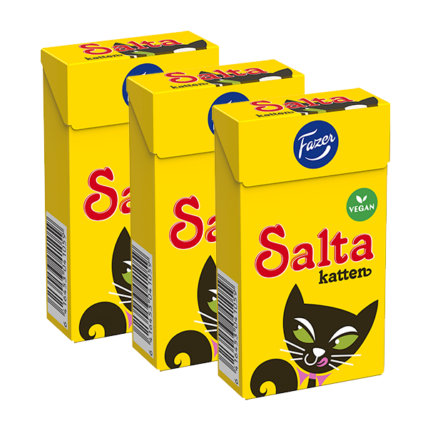 3st - Salta Katten Tablettask 38g