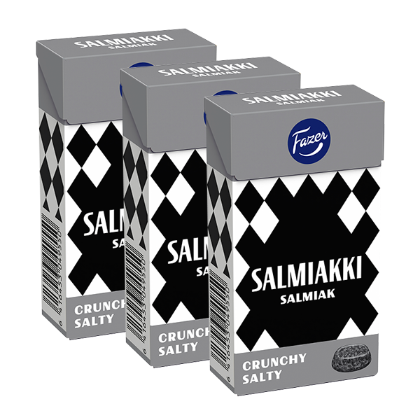 3st - Salmiakki Crunchy Salty 38g