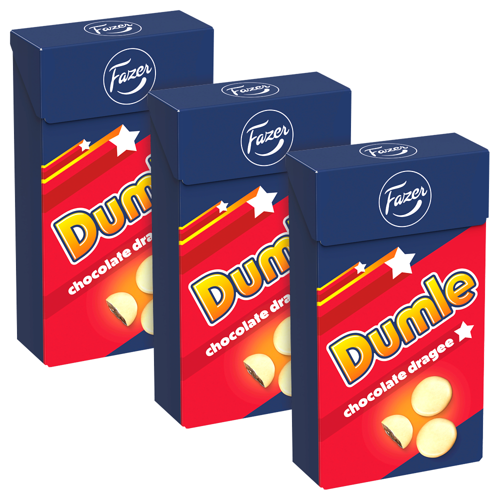 3st - Dumle Chokladdragéer Ask 38g