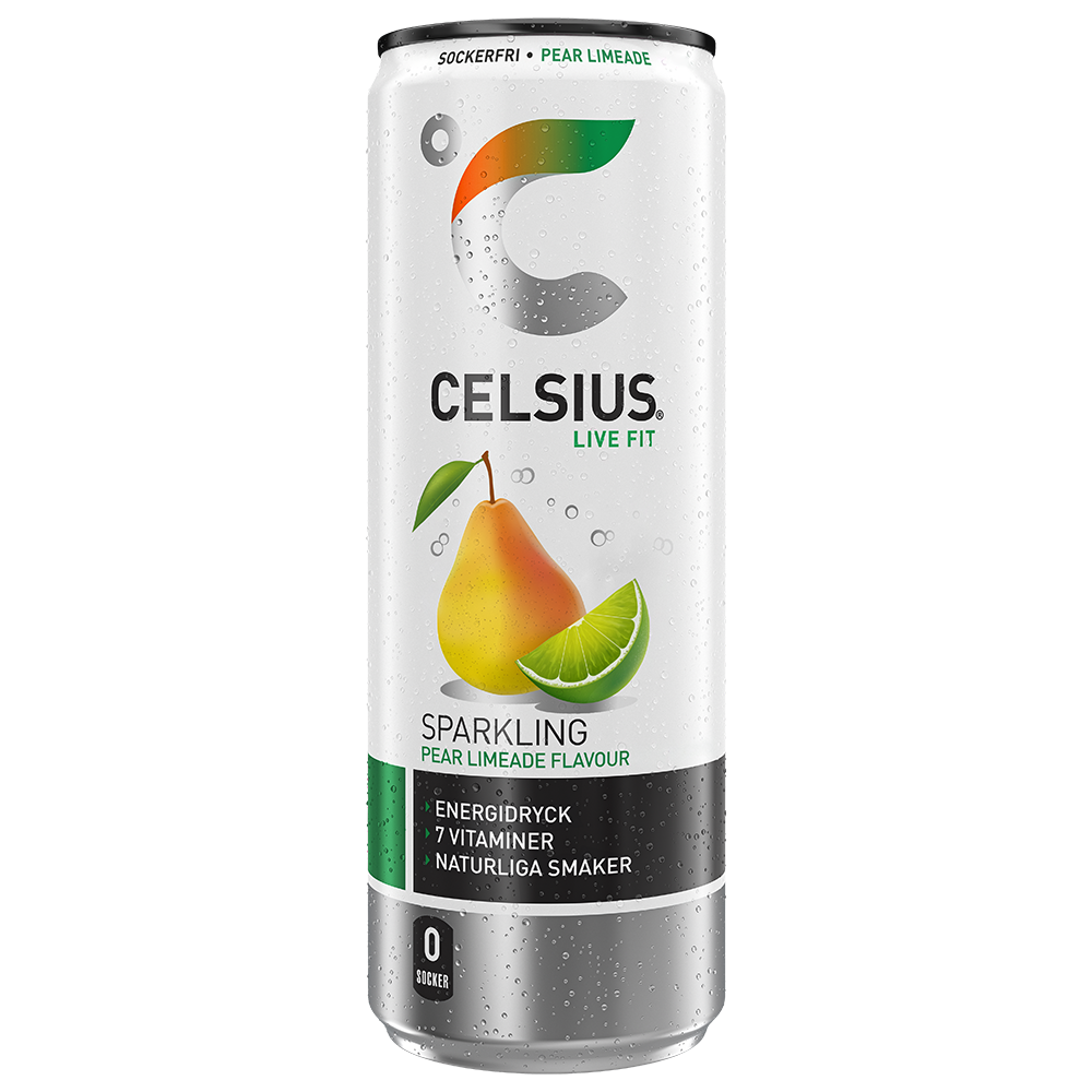 Celsius Pear Limeade 355ml