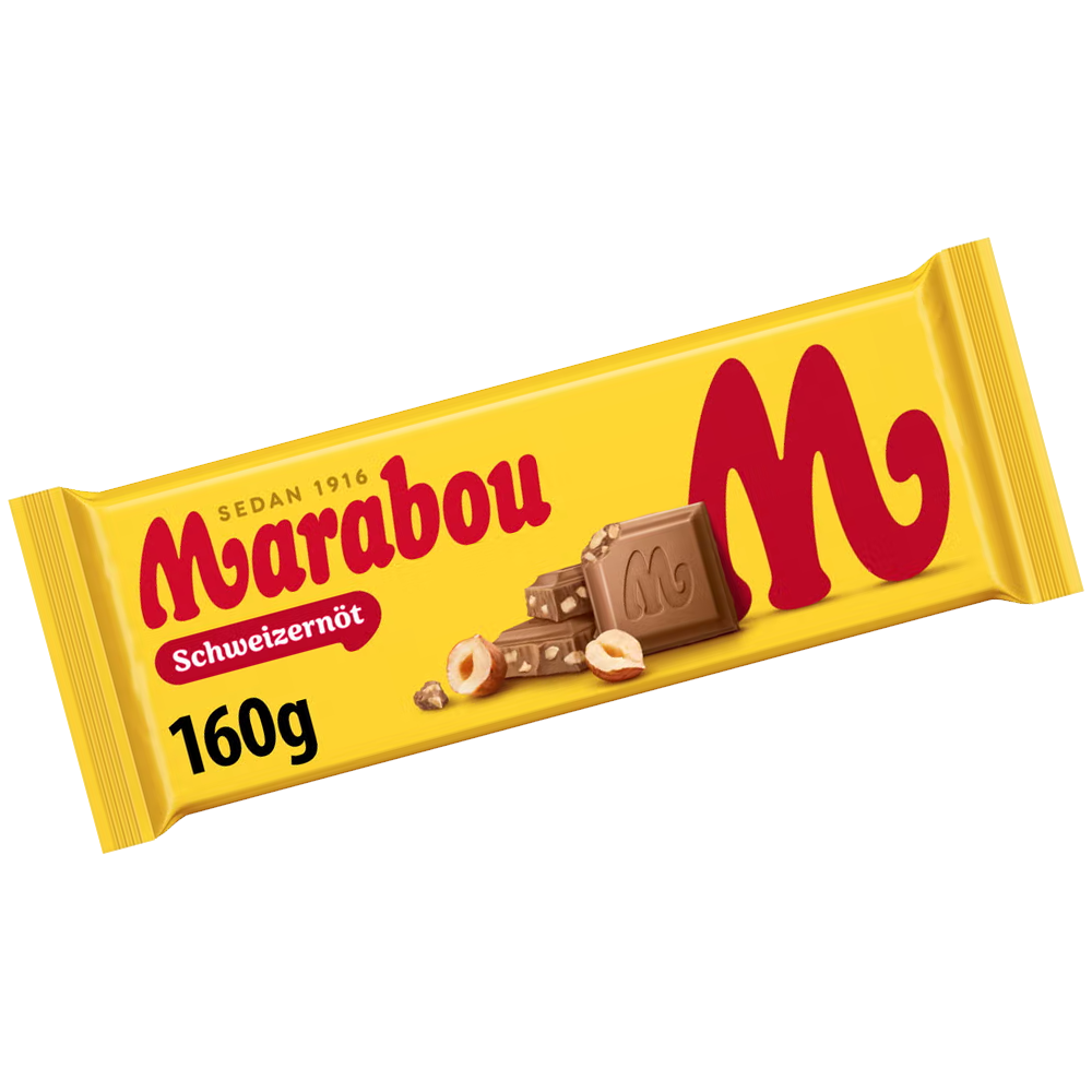 Marabou Schweizernöt 160g
