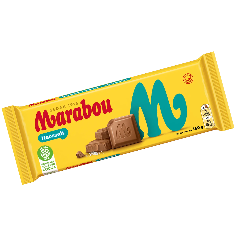 Marabou Havssalt 160g